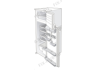 Холодильник Gorenje RF4273W (695759, HZS2726) - Фото